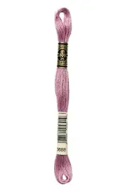 DMC - Color # 3688 - (Pink Lupine) -- Embroidery Floss -- Per Skein