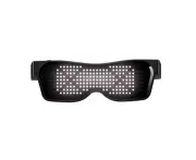 USB rechargeable glasses party glasses bar Bluetooth glasses nightclub blue light glasses luminous glasses