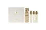 Rose 01 by Swiss Arabian for Unisex - 4 Pc Mini Gift Set 3 x 10ml Perfume Spray, 1 Metal Case