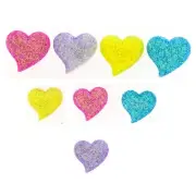 Candy Hearts Button Set - Shelly's Buttons- Easter Pastel Craft Sewing Scrap