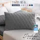 【床寢時光】台灣製3M防潑水枕頭專用保潔墊枕套(2入-多色任選)