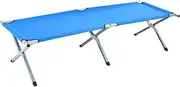 Folding Camping Bed Portable Lightweight Cot Bed Sleeping Cot 150KG Max. Load with Carrying Bag for Outdoor Camping Hiking Travel Fishing Home Office
