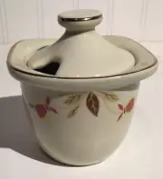 Limited Edition Hall Autumn Leaf 1992 Condiment Jar China Specialties