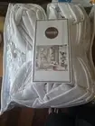 Two Pages 72" Width By 84" Length Pinch PLEATED Light Filtering Curtains Linen