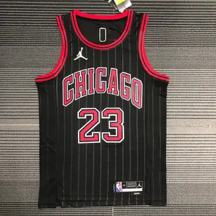 芝加哥公牛隊Bulls 邁克爾喬丹球衣 NBA 籃球紅色刺绣球衣