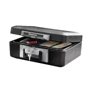 SentrySafe Fireproof Safe Box with Key Lock Chest Safe with Carrying Handle t...