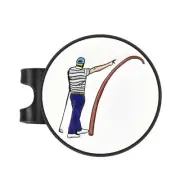 ZZHAO Golf Ball Marker with Magnetic Hat Clip, Funny Golf Accessories, Golf G