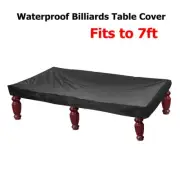 7 FT Waterproof Pool Table Cover Polyeste Dustproof Billiard Table Cover