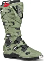 Sidi Crossfire 3 TA Offroad Boots Army | Black 8.5 42 MFIRE3ARMBLK42