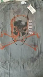 Batman Skull Face DC Comics 2006 T-shirt Size M New With Tag