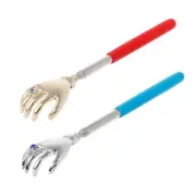 Scratcher Hand Massage Claw Adjustable telescopic Pocket Stainless Clip 22-59CM
