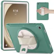 For Samsung Galaxy Tab A9+ Kickstand Back Cover Pc+Tpu Tablet Case