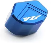 jininghaibo Compatible With YZF R1 YZFR3 YZF R6 YZF R7 R25 YZF-R125 R15 V3 CNC 2022 2024 Motorcycle Switch Button Turn Signal Key Cap Accessories(Blue YZF)