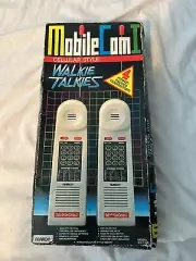 Zach Morris Saved By The Bell Style Phone ALARON 1991 WALKIE TALKIES UNUSED New