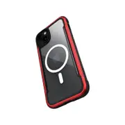 Raptic Shield Magsafe Case For Apple Iphone 15 Plus - Red