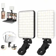 Photography Live Broadcast Fill Light 80LED 2000mAh Cell Phone Fill Light 3Modes