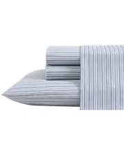 Eddie Bauer Ticking Stripe Percale Sheet Set