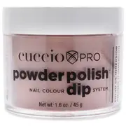 Cuccio Colour Pro Powder Polish Nail Colour Dip System - Brownie Points For Women 1.6 oz Nail Powder