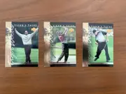 Tiger Woods 2001 Upper Deck 3 Card Rookie RC Lot Tiger Tales TT19 TT20 TT21