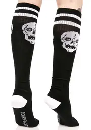 [Sourpuss Clothing] Skelly Knee High Socks