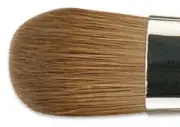 Old Holland Kolinsky Sable Brush, Long Handle 7004 Size 2