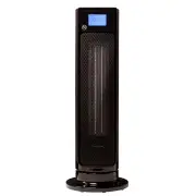 Omega Altise 2400W Ceramic Tower HeaterBlack AALTURASB