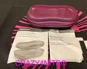 TUPPERWARE Breakfast Maker Microwave Egg Cooker Poacher Purple BPA FREE SHIPPING