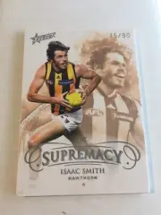 2019 Supremacy Select Isaac Smith Hawthorn Hawks Base Common Card RARE