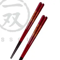 在飛比找momo購物網優惠-【TACHIKICHI 橘吉】紅色古賀筷子21cm(日本知名