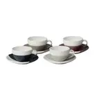 Royal Doulton Coffee Studio Flat White Cup & Saucer Set of 4 | 165ml