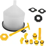 GANAZONO 1 Set Automotive Antifreeze Funnel Kit Radiator Filling Tool for Car Boat Cooling Systems Durable Spill Coolant Funnel Set for Efficient Maintenance