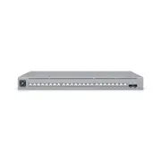 Ubiquiti UniFi Network, 24-Port, POE 400W, (8) 2.5GbEPoE++, (16) GbE Ports - (8) PoE+, (8) PoE++, (2)10G SFP+,