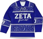 [Bad Bananas] BBGreek Zeta Phi Beta Sorority Paraphernalia - Hockey Jersey Collection - Official Vendor