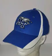 MIDDLE TENNESSEE MTSU Blue Raiders Logo Adjustable GOLF Cap Hat. PING