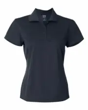 Adidas Climalite Womes Navy Blue Golf Polo Shirt -Med- Brand New A122