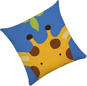 Mikinona Cushion Cover Cartoon Animals Soft Pillow Case for Living Room Couch Pillow Case