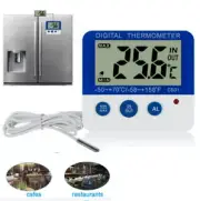 Wireless Fridge Thermometer Digital Freezer Alarm Gauge Home Thermometer