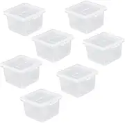 ifundom Reptile Feeder Box Set 10pcs Pp Material Nest for Spider Easy Feeding Cleaning