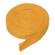 3/4"(2cm) 10 Yards Cotton Twill Tape Ribbon Bias Binding Tape Golden Yellow