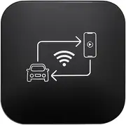 Daseeme Car Player Adapter BT Wi-Fi 5.0 Wed to We Car Adapter with Online Navigation o Voice Assistant Split Screen for Cars with Wed Play Android Auto