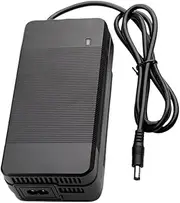 21V 5A Lithium Battery Charger for 5S 18V Li-ion Battery Pack Fast Charging DC 5.5X2.1 Connectors Power Tool Charger Cooling Fan(UK)
