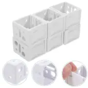 6 Pcs Shutter Bracket Mounting Brackets for Blinds Window Box Mini Fixing