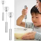 Blender Whisk Kitchen Tool Semi-automatic Egg Beater Stainless Steel Egg Whisk