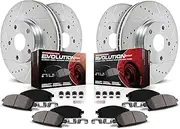 Power Stop K6487 Front & Rear Z23 Evolution Sport Brake Upgrade Kit
