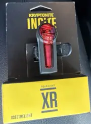 Kryptonite Incite XR, Rear Bike Light USB Black Brand New For Bicycles Night