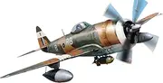 Mini Art 48012 1:48 Thunderbolt Mk. II ADV Kit - Faithful Replica Model Building Kit Plastic Craft Hobby Gluing Model Kit Assembly Unpainted
