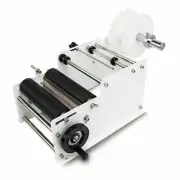 Round Bottle Labelling Machine Adjustable sticker machine Semi-Automatic