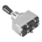 1Pc Guitar 3 Way Toggle Switch, Metal Enclosed 3 Way Selector Switch With6803