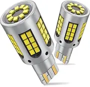 KDM 912 921 LED Bulbs Canbus for Reverse Lights,57-SMD LED Chip Replace T15 906 922 W16W Bulbs,5600Lumens 600% Brighter Cargo Backup Lamp 360°Super Bright 6500K Xenon White,2Pack