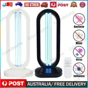 UVC UV Light Ozone Sterilize Germicidal Lamp Home Disinfection w/ Remote Control